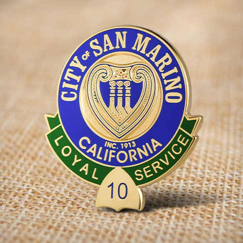 custom enamel pins with logo